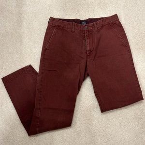 J. Crew Maroon Chino - 31x32